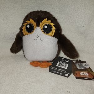 Star Wars Galaxy's Edge Creatures Porg 7" Plush Mattel Talking NWT